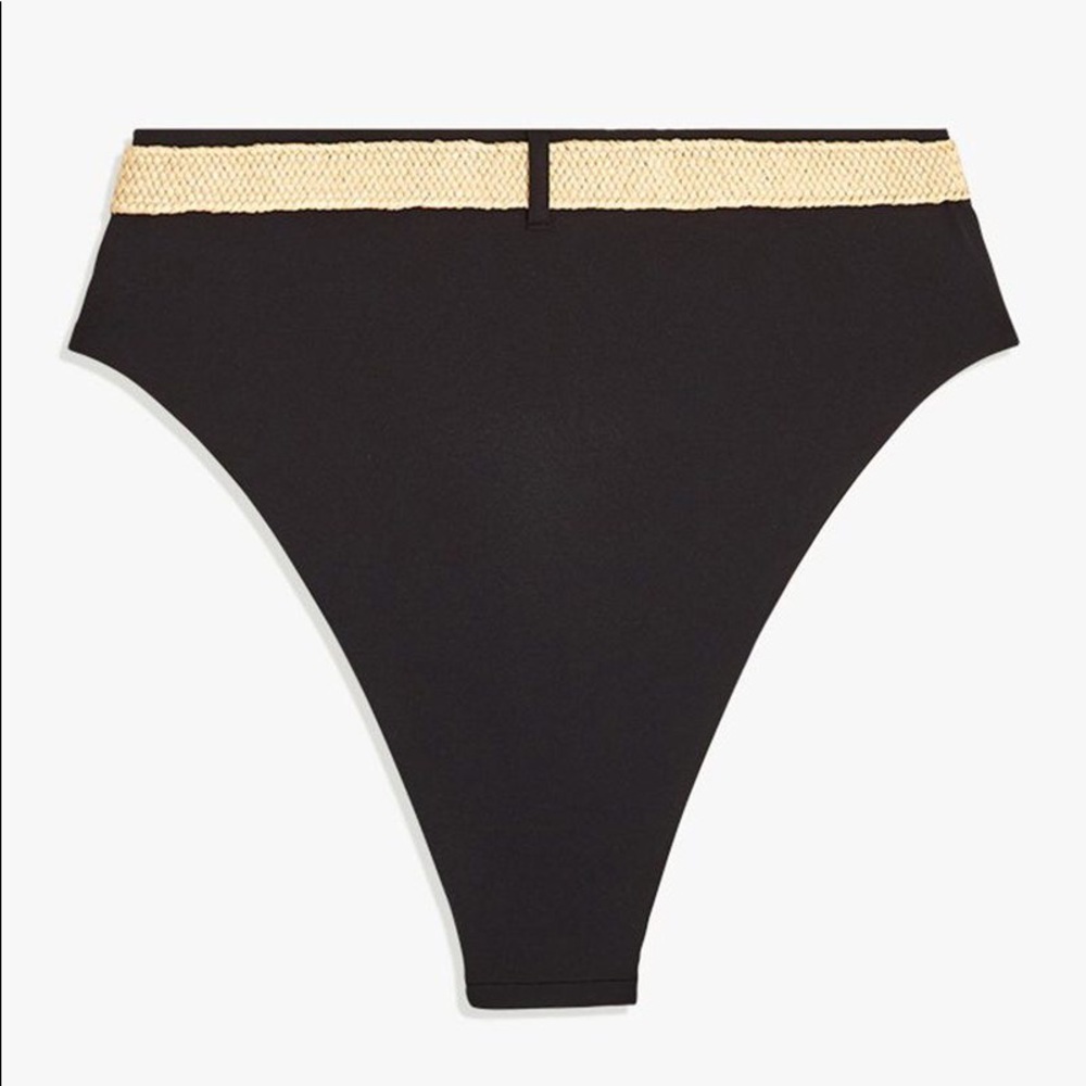 WeWoreWhat Emily Bikini Bottoms Belted NWT $95 - Picture 2 of 5